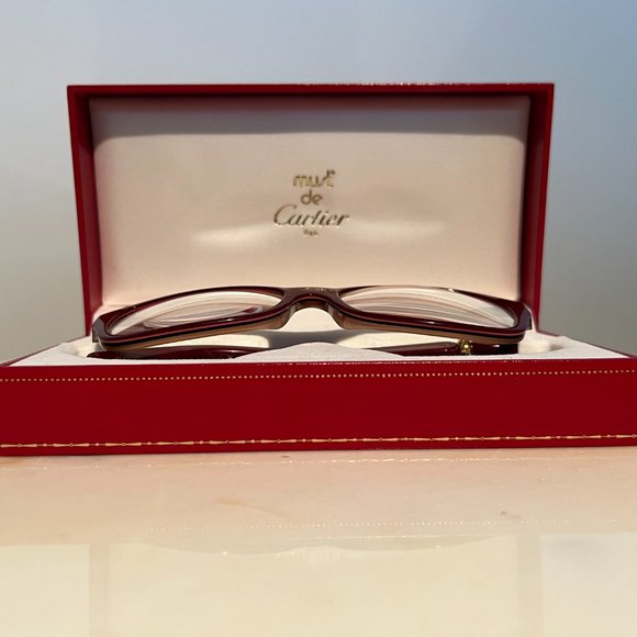 Cartier Glasses Eyeglasses Frames Trinity Melanie - Picture 8 of 8